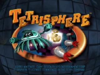 Tetrisphere (USA) Title Screen